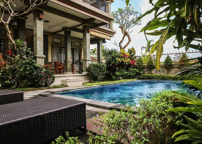 Big Stone House R6 - Premium Location, 6 Min Center - Shared Pool Villa Ubud